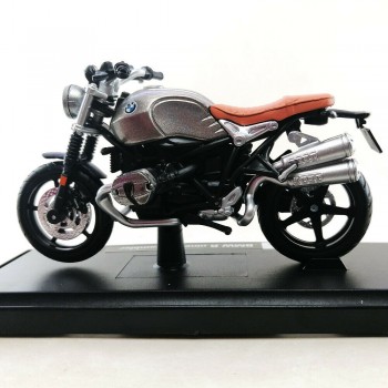 Machetă moto Maisto [1:12] - BMW R Nine T Scrambler - Grey Metalic